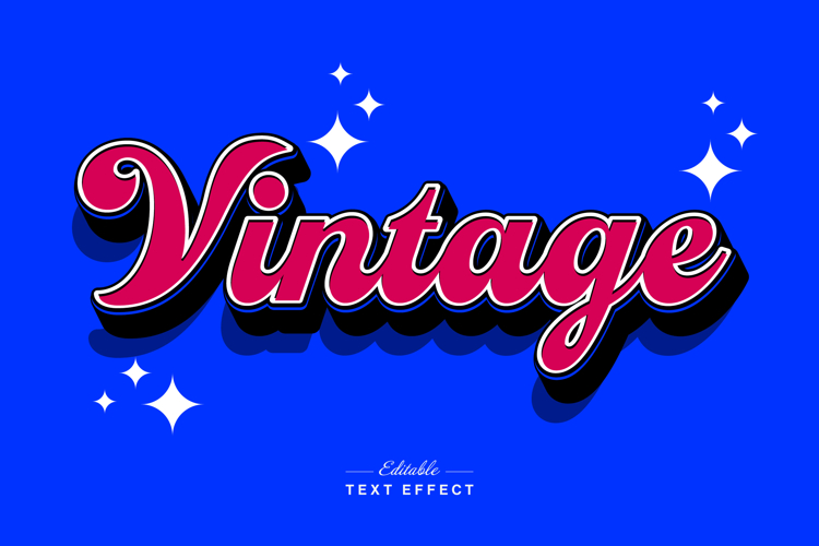  Vintage Text Effect Image 4