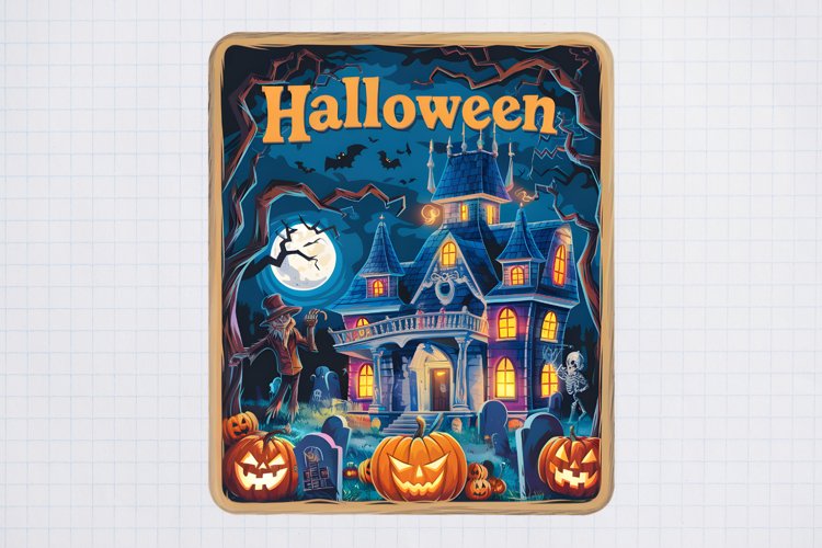 Vintage Halloween Clipart Image 24