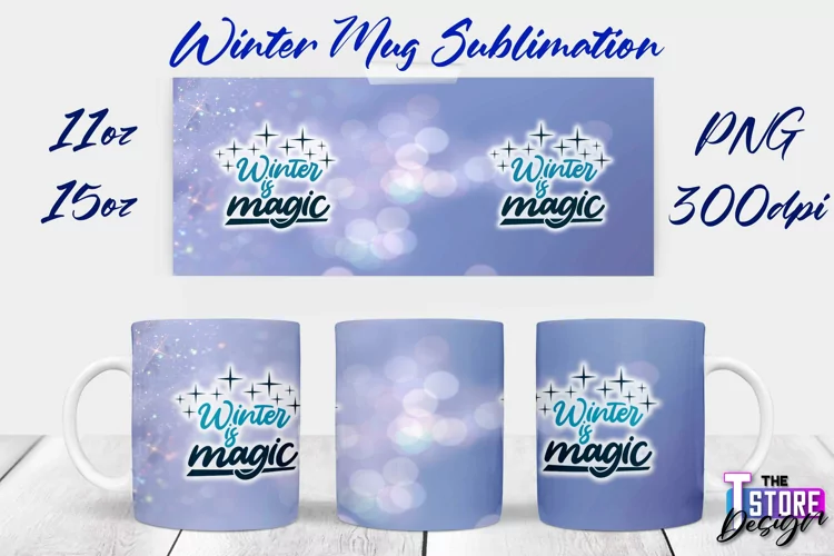 Winter Mug Sublimation | Winter 11 oz |15 oz Mug Sublimation