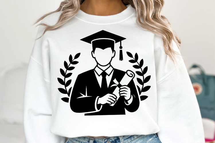 Graduation Silhouette