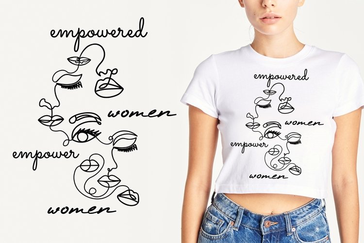 Empowered Women Empower Women SVG, Women Empowerment Quotes