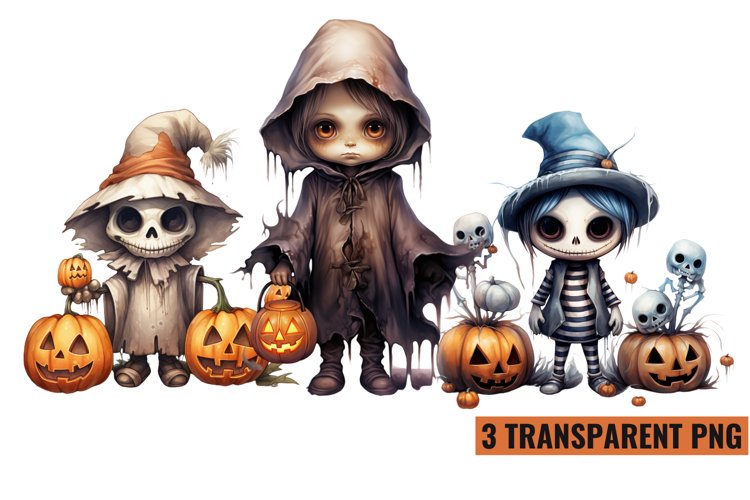 Cute Halloween Clipart Image 19
