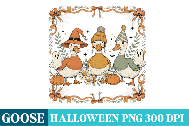 Halloween Goose Design,Halloween Sublimation png