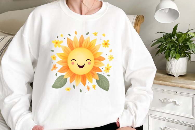 Spring Garden Clipart, Flowers Sublimation Designs
