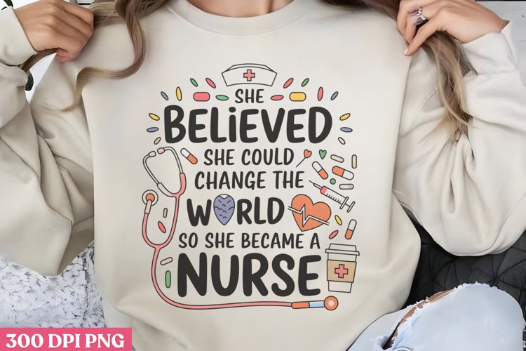 Nurse Sublimation Designs Image 9