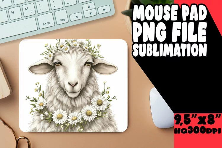 Whimsical Boho Creatures: Spring Sublimation Mouse Pads