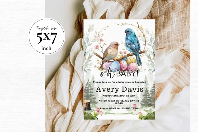 Baby Shower Invitation Template 209