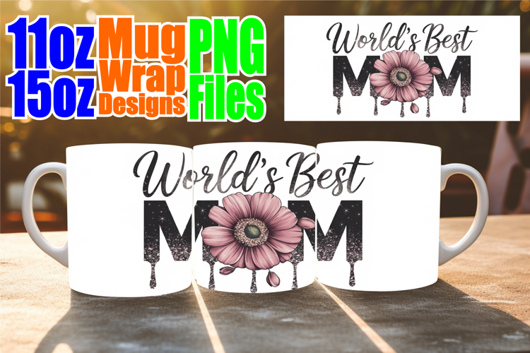 Timeless elegance sublimation print wrap, Mother's Day