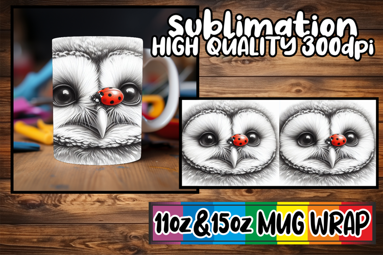 Nostalgic days sublimation print wrap, Cute Animals
