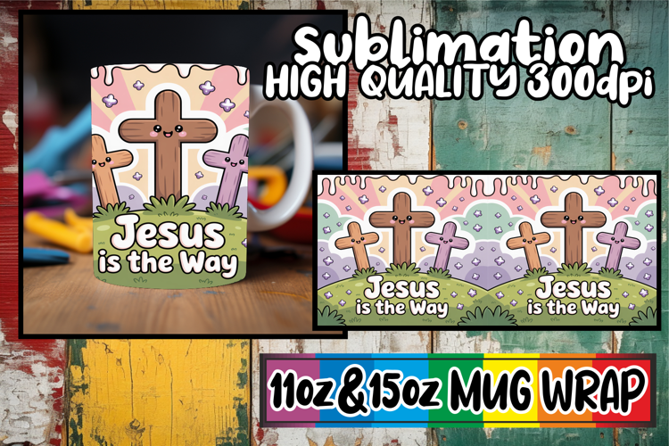 Blissful travels 11oz 15oz sublimation wrap, Christian