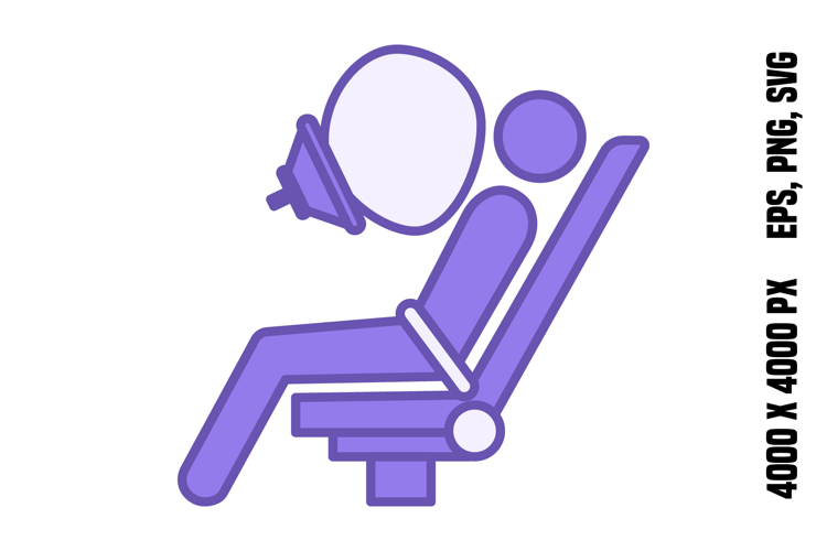 Colored Airbag Icon