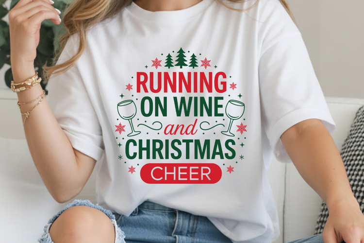 Running On Wine And Christmas Cheer example image 1