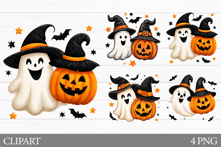 Cute Ghost Clipart Image 4