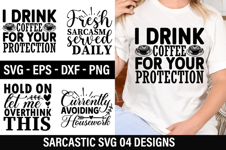 Sarcastic SVG Design - Currently Avoiding housework