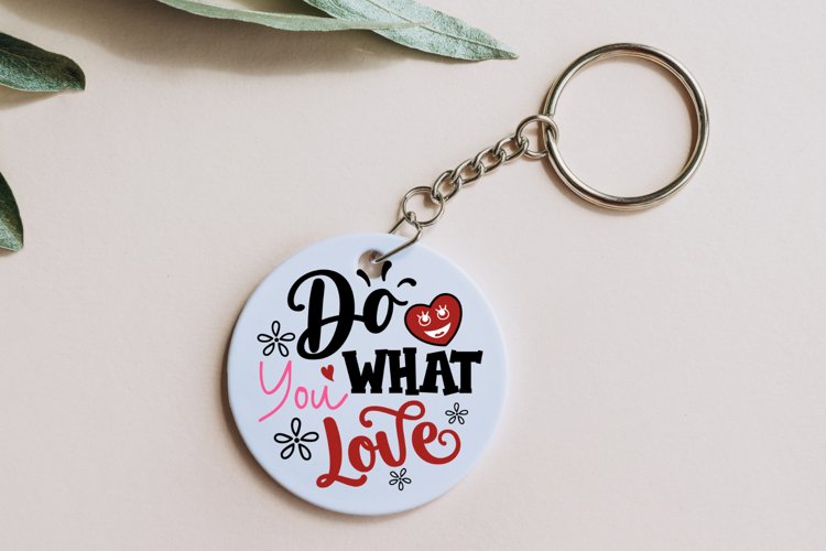 Round Keychain Svg Image 14