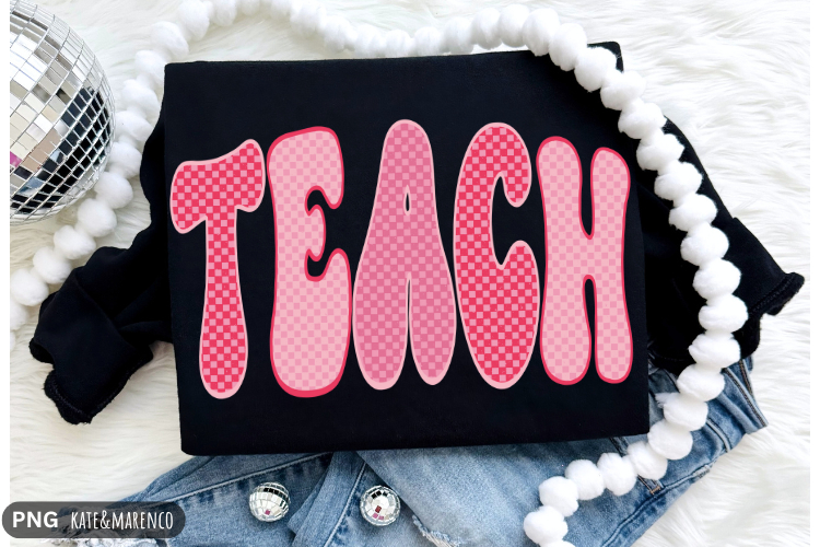 Teacher Valentine PNG | Teaching Sweethearts PNG