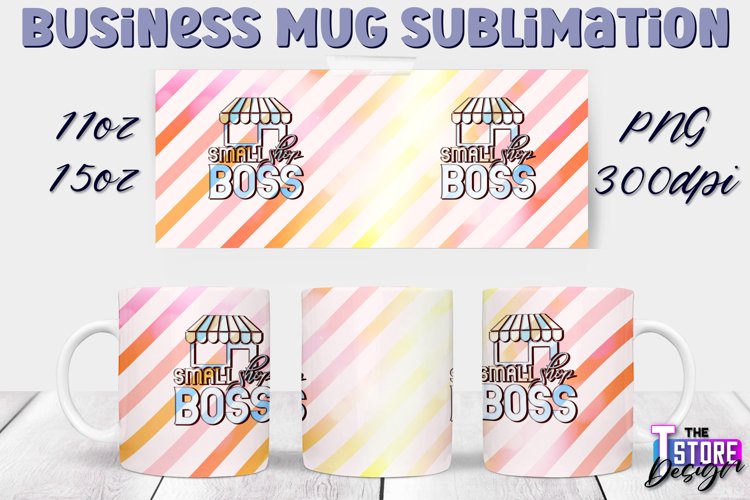 Business Mug Quotes Sublimation | 11 Oz 15 Oz Mug Design v.1 example image 1