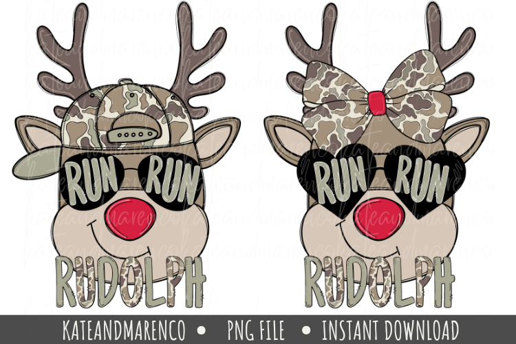 Sibling Christmas PNG | Reindeer PNG | Kids Christmas PNG
