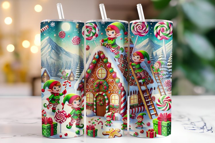 Christmas Tumbler Wrap Image 19
