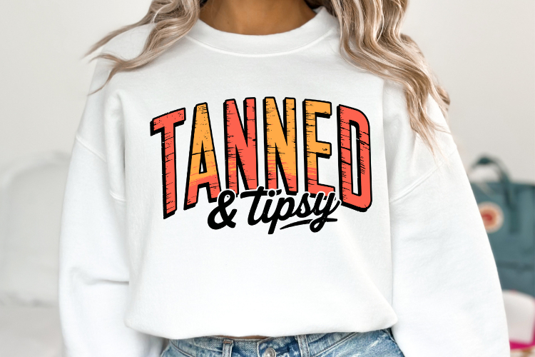 Tanned   Tipsy Svg | Svg Files for Cricut | Shirt Svg