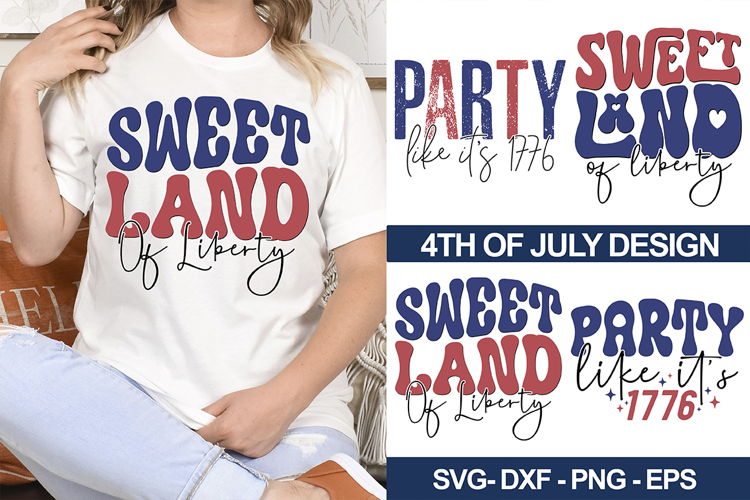 4th Of July T-shirt Design - 4th Of July Design