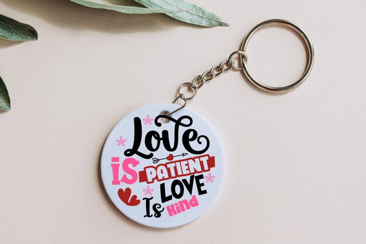 Round Keychain Svg Image 16