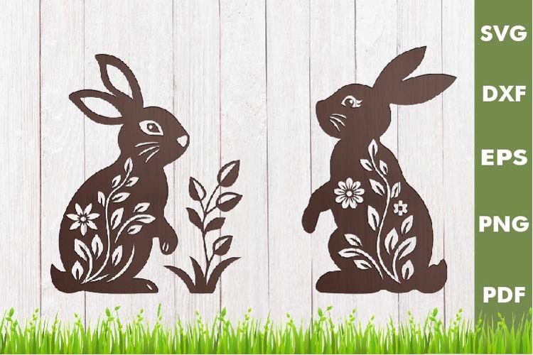 Bunny Silhouette Svg Image 7