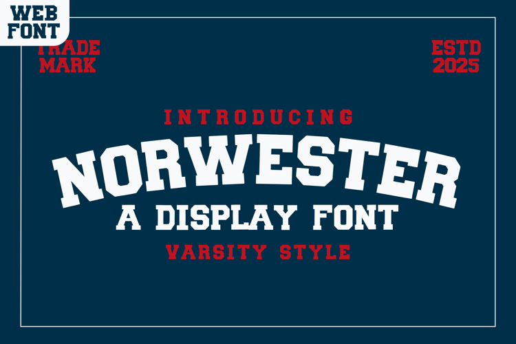 Varsity Block Font Image 3