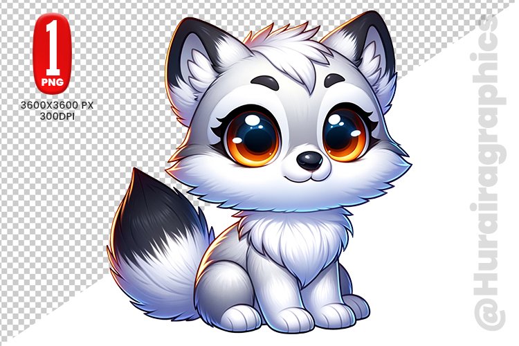 Cute Fox Clipart Image 13