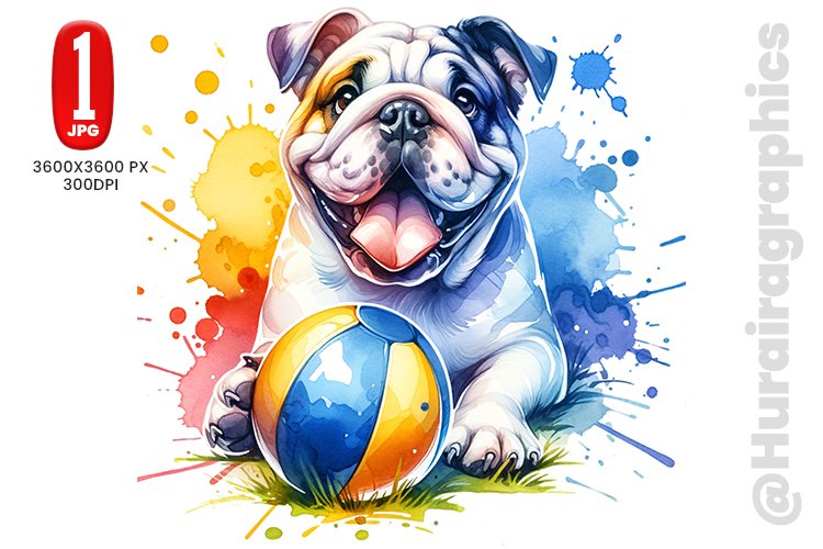 Bulldog Clipart Image 9
