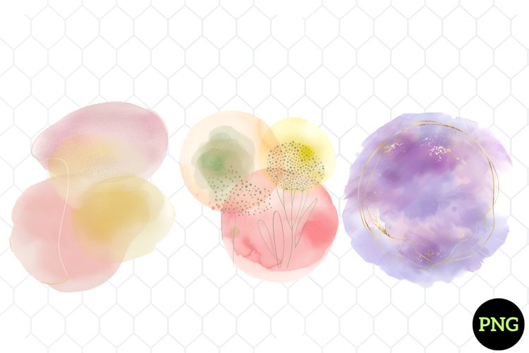 Watercolor Splash Clipart example image 1