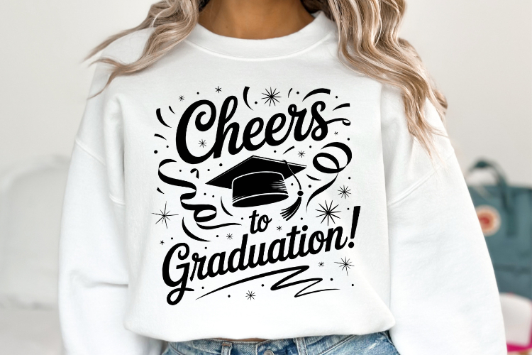 Cheers to Graduation svg | Graduation Svg | Shirt Svg