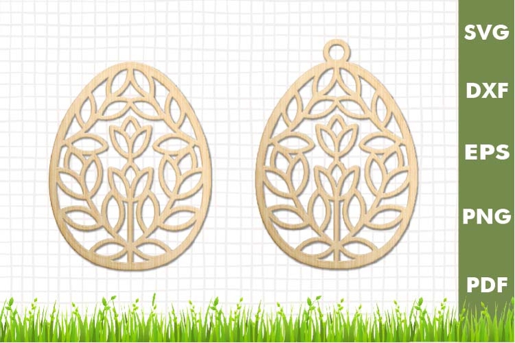 Easter Eggs SVG Design|Easter Hanger Laser cut, Cricut
