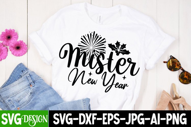 Mister New Year SVG Design example image 1