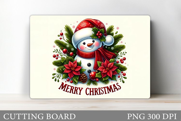 Cute Snowman Clipart Image 9