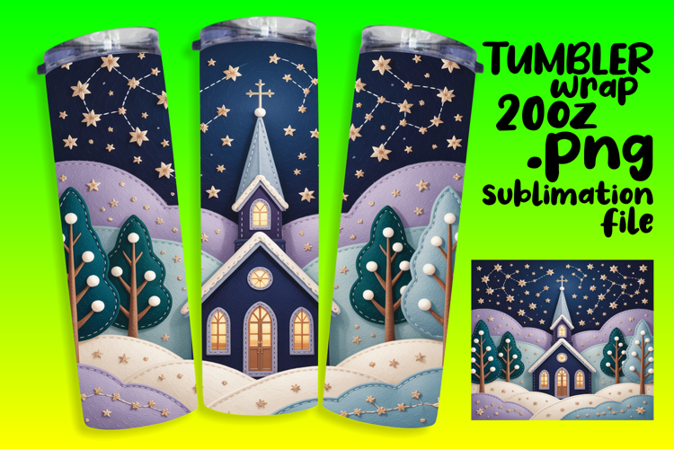 Christmas Tumbler Wrap Image 13
