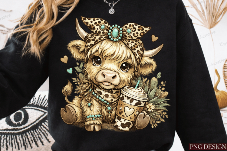 Highland Cow Png Image 5