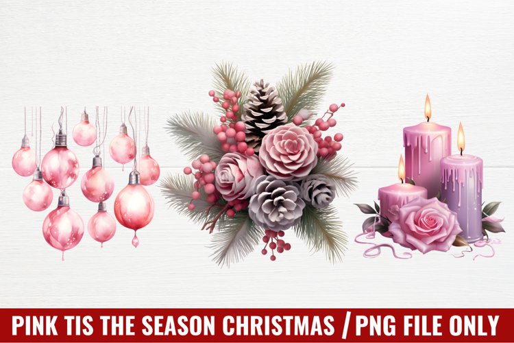 Christmas Watercolor Clipart Image 11