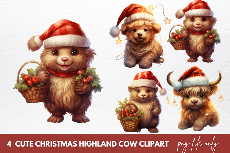 Highland Cow Clipart Image 19