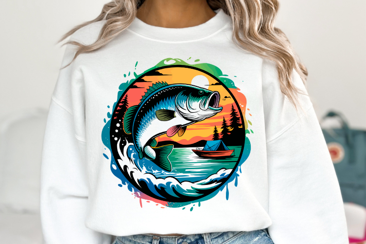 Fishing Sublimation Designs Image 2