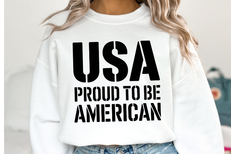 USA Proud to be American Svg | Svg Cut Files | Shirt Svg