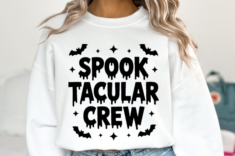 Spook Tacular Crew Svg | Halloween Svg | Shirt Svg