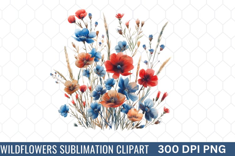 Spring Flowers Clipart Image 2