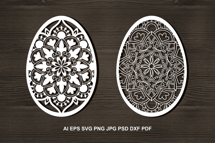Easter Tags SVG Cut file for Crafters