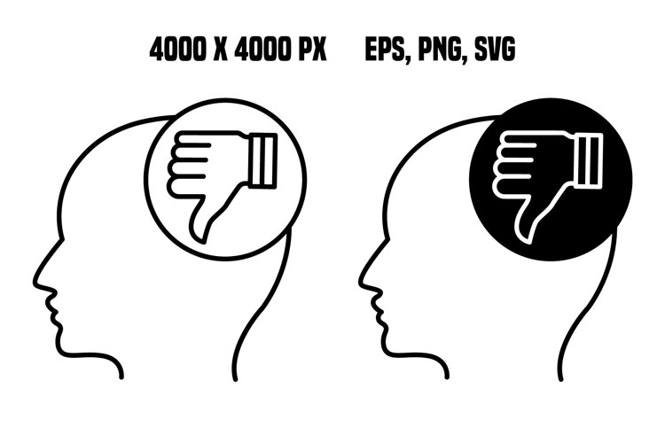 Pessimistic icons