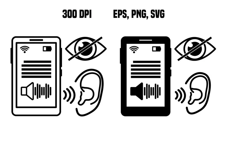 Text to Speech Icons