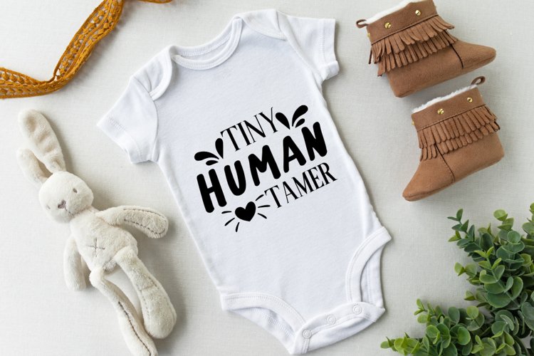 Tiny Human Tamer SVG Design, Baby SVG Design