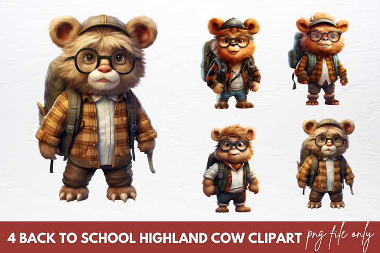 Highland Cow Clipart Image 16