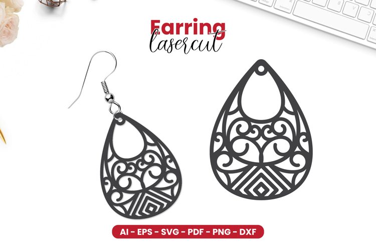 Earring LaserCut - Lasercut File