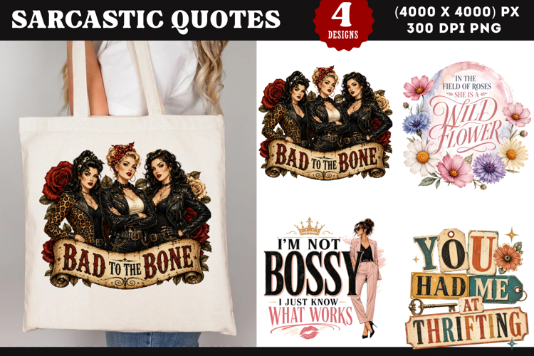Sassy Women Quote Sublimation PNG